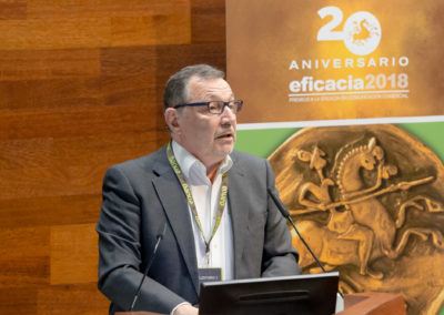 José Manuel Zamorano. Presidente de la Comisión Técnica de los Premios Eficacia en la aea